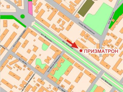 Prismatron, Prism A in Poltava, 3х6  Sobrnosti st. (Zovtneva),  72 - 398735 scheme