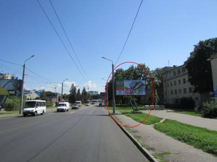 Billboard A in Poltava, 3х6  M.Biruzova st., 7 Photo 1