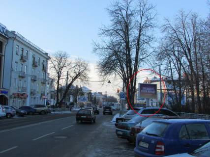 Backlight B in Poltava Evropejs'ka st. (Frunze) - Nebesnoi Sotni st. (Lenina)(zadna storona rolera) Photo 1