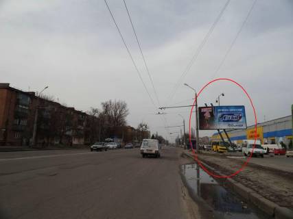 Billboard A in Poltava, 3х6  Zin'kivs'ka st., povorot na K. vokzal Photo 1