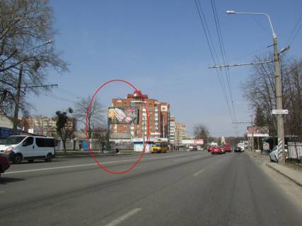 Billboard B in Poltava, 3х6  Evropejs'ka st. (Frunze) ta Geroiv ATO st. (Krasina) na perehr. Photo 1