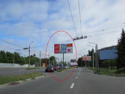 Billboard A in Poltava, 3х6  V.Tirnivs'ka st. -G.Stalingradu st. (razd.p.)(na Polovki) perehr. Photo 1