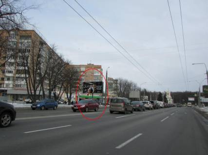 Billboard B in Poltava, 3х6  Evropejs'ka st. (Frunze) ta  Baana st. (perehr.) Photo 1