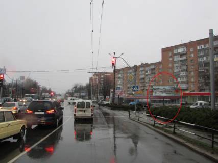 Billboard A in Poltava, 3х6  Evropejs'ka st. (Frunze), 66 (UMC) Photo 1