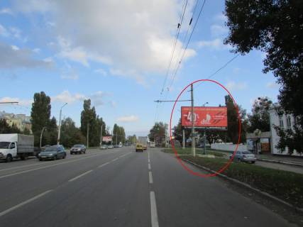 Billboard A in Poltava, 3х6  M.Biruzova st., 43 Photo 1