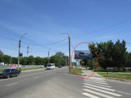 Billboard A in Poltava, 3х6  Miru st., gotel'"Turist" Photo 1