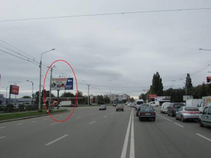 Billboard B in Poltava, 3х6  Evropejs'ka st. (Frunze) - H.Sose st. (Furset) Photo 1