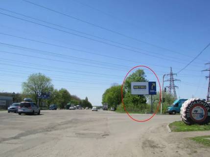 Billboard B in Poltava V.Tirnivs'ka st. - K.Sose, st. (perehr.) Photo 1