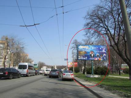 Billboard A in Poltava, 3х6  Evropejs'ka st. (Frunze), 105 (navproti avtosalonu"Toyota") Photo 1