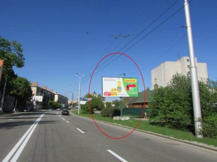 Billboard A in Poltava, 3х6  Sinna st.,18 Photo 1