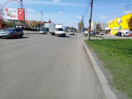 Billboard B in Mirgorod Gogola st., neparna storona, rajon mag. <<Berest>> Photo 1