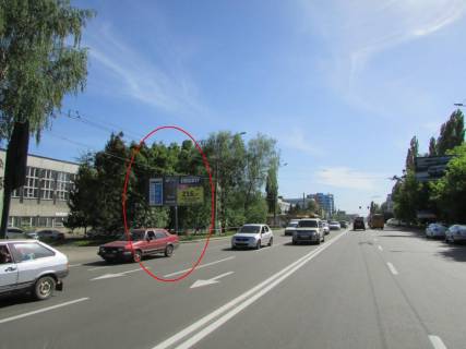 Billboard A in Poltava, 3х6  Evropejs'ka st. (Frunze), 149 (zprava) Photo 1
