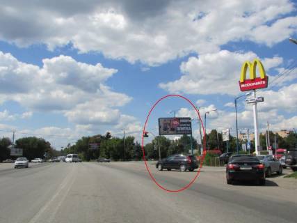 Billboard A in Poltava, 3х6  Evropejs'ka st. (Frunze) ta H.Sose st. (perehr.) Photo 1