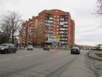 Billboard A in Poltava, 3х6  Pananki st., 46(Evrodom) Photo 1