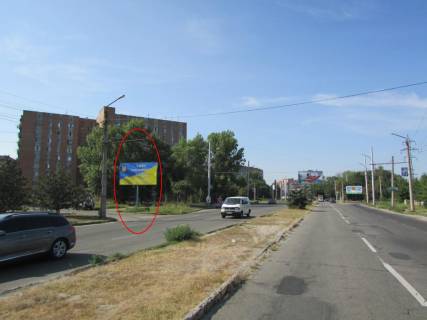 Billboard B in Poltava, 3х6  Miru prosp.,9 miz zup. "B.Hmel'nic'kogo" ta AZS Photo 1