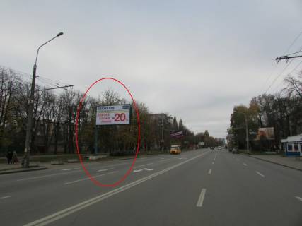 Billboard B in Poltava, 3х6  Evropejs'ka st. (Frunze), 131 Photo 1