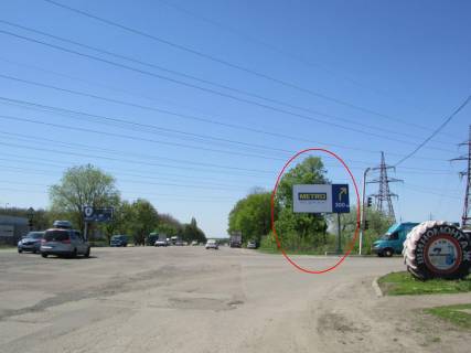 Billboard A in Poltava, 3х6  V.Tirnivs'ka st. - K.Sose, st. (perehr.) Photo 1