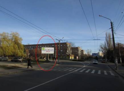 Billboard B in Poltava, 3х6  Miru st. ta Nebesnoi Sotni st. (Lenina) Photo 1