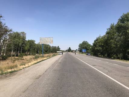 Billboard  in Melitopol BR 125 B    Trassa Melitopol' -  Odessa (za krugom) levyj scheme