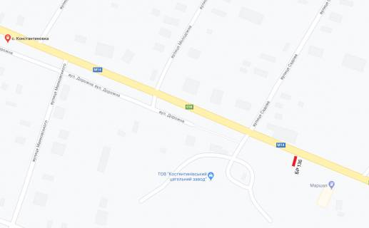 Billboard  in Melitopol BR 136 A s.Konstantinovka, st.Doroznaa 138/1 (vozle kirpicnogo zavoda) Photo 1
