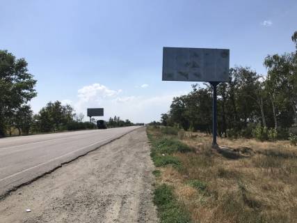 Billboard  in Melitopol BR 125 A    Trassa Melitopol' -  Odessa (za krugom) levyj scheme