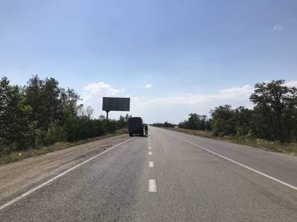Billboard  in Melitopol BR 124 B    Trassa Melitopol' -  Odessa (500m) pravyj scheme