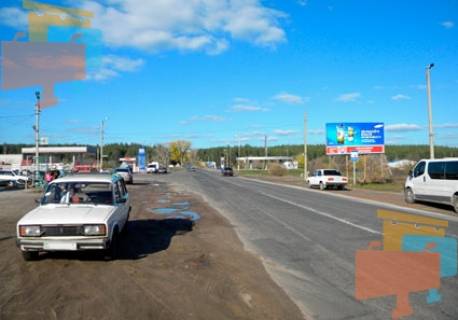 Billboard A in Raisin trassa, gribnoj rynok  per.Pescanyj Photo 1