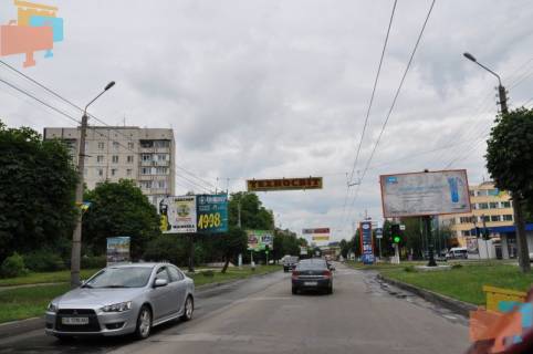 Billboard A in Chernivtsi, 3х6  st.Komarova-prov.Entuziastiv Photo 1