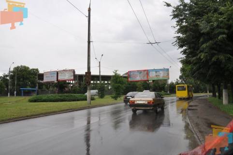 Billboard A in Chernivtsi, 3х6  st.Kalinivs'ka-Hotins'ka (tranportna rozvazka) Photo 1
