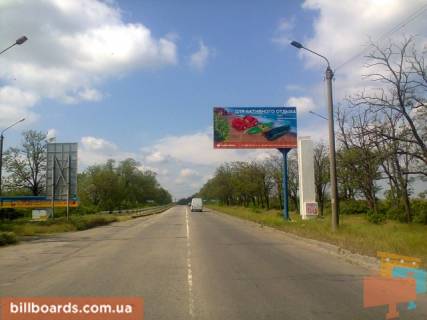 Billboard A in Melitopol, 6x3  P-t.Bogdana Hmel. Pervyj 1/100 Photo 1
