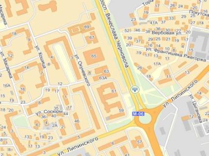 Prismatron, Prism Р/П in Lviv, 3х6  av.Cornovola 59, BP Uvilejnij, z centru - 290445 scheme