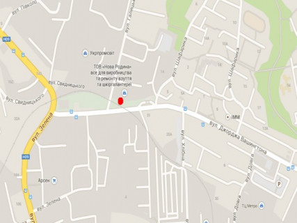 Scrolller, Scroll A in Lviv, 2,30х3,14  вул.Дж.Вашингтона, 7, до вул. Зеленої - 658195 scheme