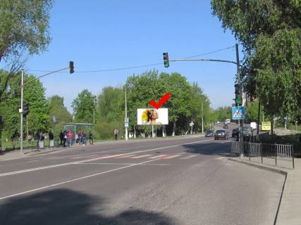 Billboard A in Lviv, 3х6  st.Sevcenka 315, Elektron, AZS OKKO z centru Photo 1