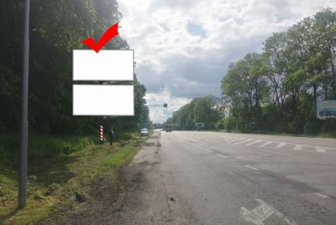 Billboard B in Lviv route, 3х6  L'viv-Dublani, Drevnij Grad, Rumbambar, do L'vova (verhnij) Photo 1