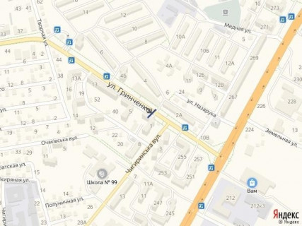 Scrolller, Scroll A in Lviv, 2,30х3,14  вул.Грінченка - вул.Чигиринська ( в напрямку ТЦ ВАМ) - 658194 scheme