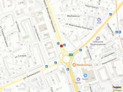 Scrolller, Scroll Р/П in Lviv, 2,30х3,14  пр.Чорновола 59, БП Ювілейний, з центру - 586029 scheme