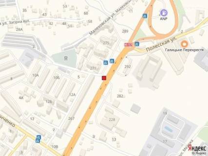 Scrolller, Scroll A in Lviv, 2,30х3,14  вул.Б.Хмельницького-вул.Мідна, до центру - 586152 scheme