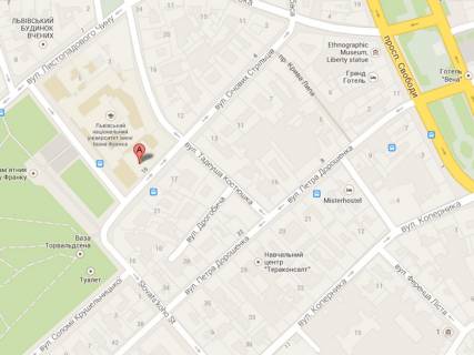 Citylight A in Lviv, 1,2х1,8  st.Sicovih Stril'civ 14 scheme