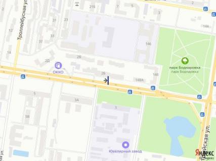 Citylight B in Lviv, 1,2х1,8  st.Naukova, 2B, zaizd do ATB-market scheme