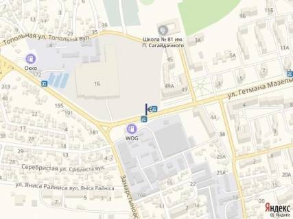 Scrolller, Scroll A in Lviv, 2,30х3,14  вул.Мазепи 1, СТРЦ Спартак, до пр.Чорновола - 586031 scheme