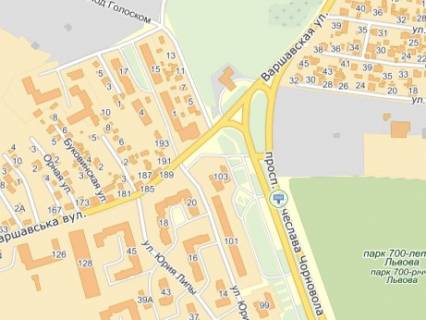 Backlight Р/П in Lviv, 2,30х3,14  пр.Чорновола 101, Арсен, Рукавичка, до центру scheme