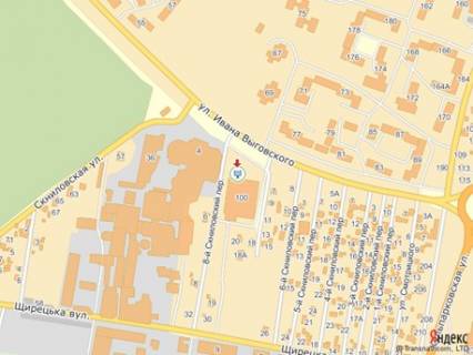 Scrolller, Scroll A in Lviv st.Vigovs'kogo 100, TC VAM, pravoruc vid vhodu - 187792 scheme