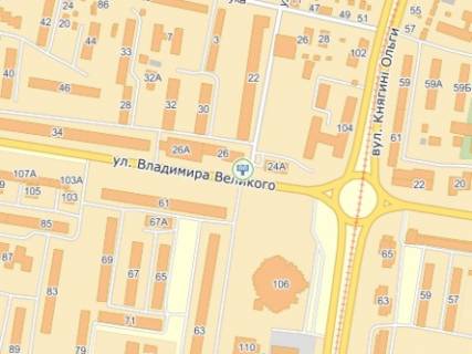 Prismatron, Prism A in Lviv, 3х6  st.V.Velikogo 26, McDonalds, do st.Kul'parkivs'koi - 196535 scheme