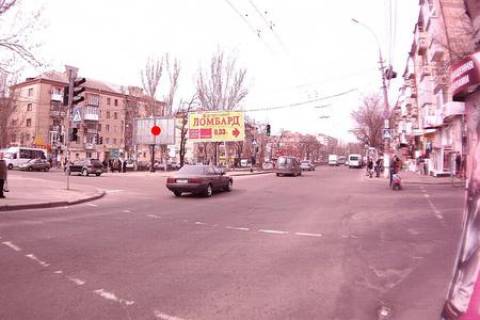 Billboard  in Mykolaiv av.Central'nyj- st. Rumina  (prizmatron) Photo 1