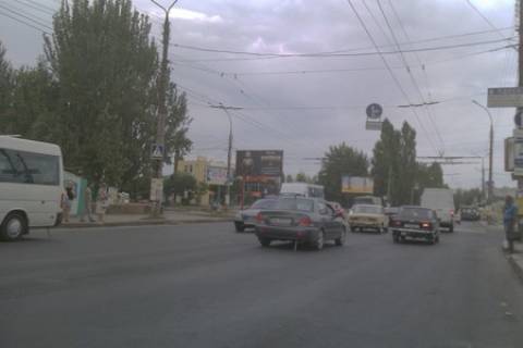 Billboard  in Mykolaiv av. Mira Stroitelej Photo 1