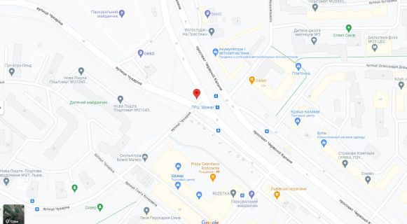 Scrolller, Scroll B in Lviv, 2,3х3,14  Пр-т Червоної Калини-Чукаріна (поряд ТЦ ШУВАР) - 664634 scheme