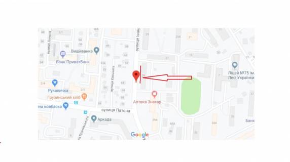 Citylight B in Lviv, 1,2х1,8  st.Vigovs'kogo "ATB" (zupinka gr.transportu) scheme