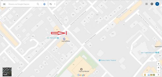 Citylight A in Lviv, 1,2х1,8  st. Mel'nika,14 scheme