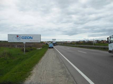 Billboard B in Lviv route, 3х12  M-10, Zahidnij obhid m. L'vova, km 14+400,  King Cross Leopolis, Epicentr, Arena L'viv livoruc Photo 1