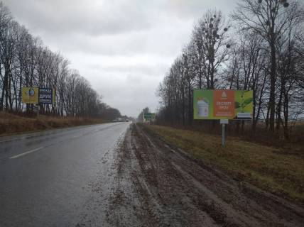 Billboard A in Lviv route, 3х6  Pidizd do m L'viv, km 0+150, pravoruc (s Gamaliivka) Photo 1